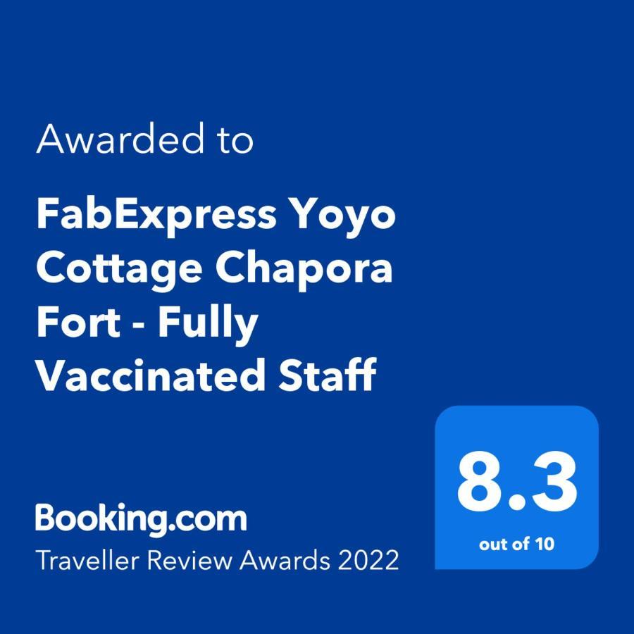 Fabhotel Yoyo Cottage With Pool - Nr Chapora Fort ヴァガトール エクステリア 写真